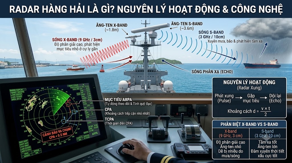 Radar hàng hải là gì